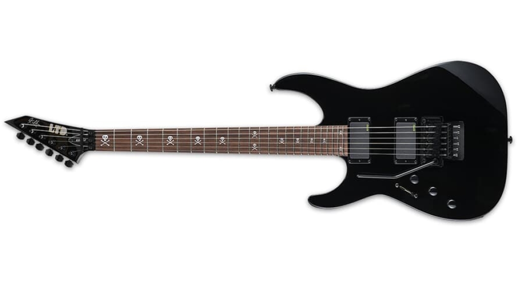 LTD KH-602 BLK LH KIRK HAMMETT SIGNATURE - Incl. Case